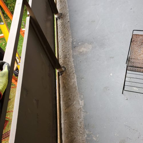 Balcony Concrete Repair by PNK Restoration Inc